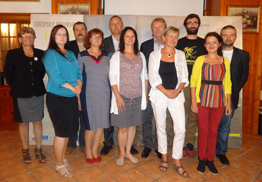 Zástupcovia nominovaných subjektov a hodnotiaca komisia 3. ročníka Ceny SR za krajinu 2014